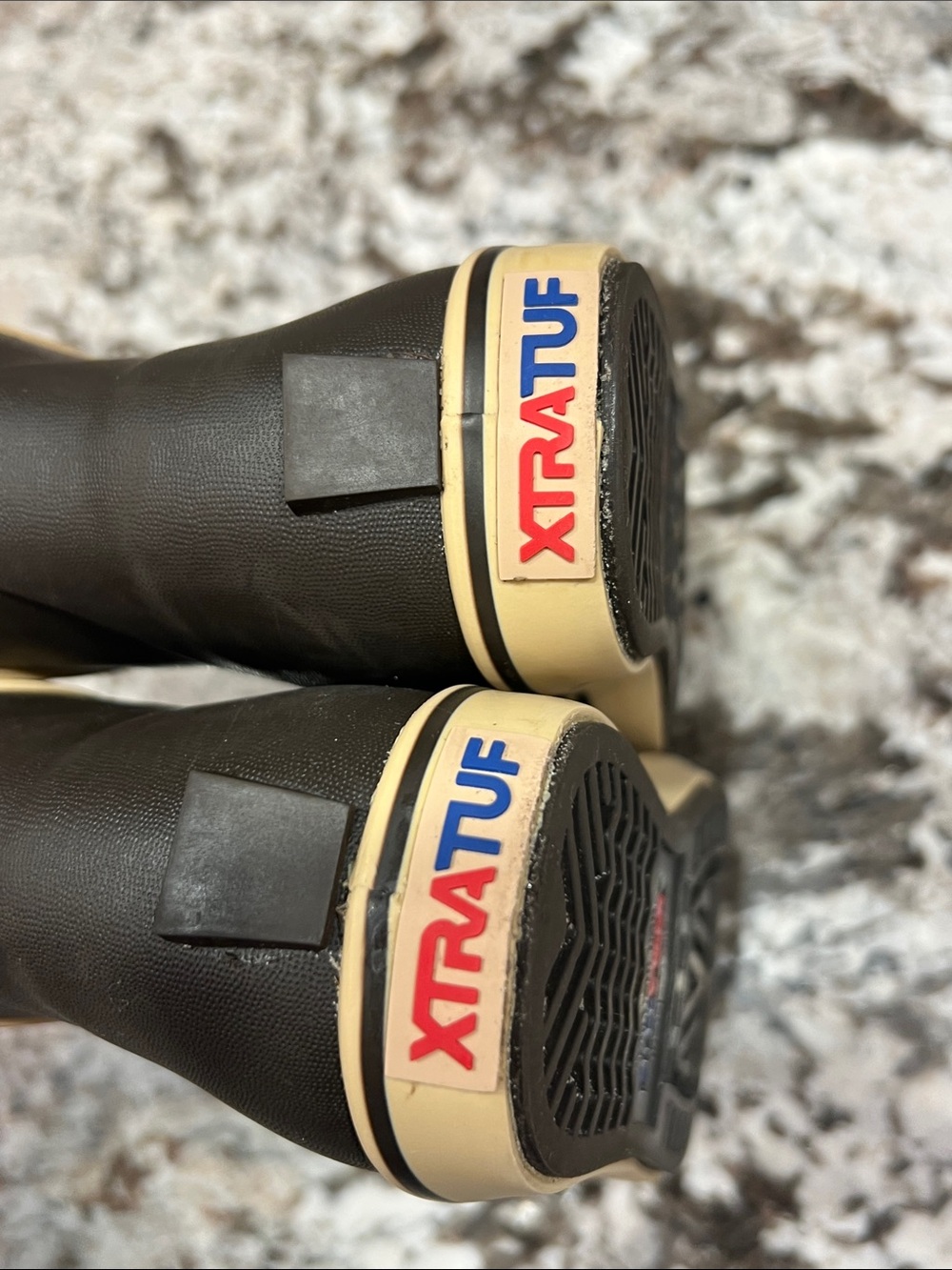 XTRATUF Kids' Brown Waterproof Pull-On Rain Boots - Picture 9 of 9